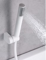 Grifo negro bañera bolanco tele-ducha