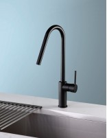 Grifo cocina negro Imex ambiente cerrado