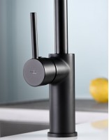 Grifo cocina negro Imex maneta