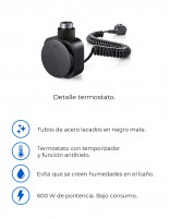 Secatoallas eléctrico negro datos