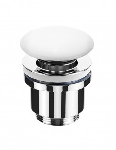 Válvula desagüe modelo click clack PORCELANA de Aquassent