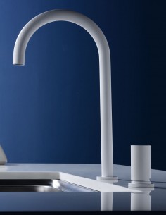 Grifo de cocina monomando empotrado ambiente 2