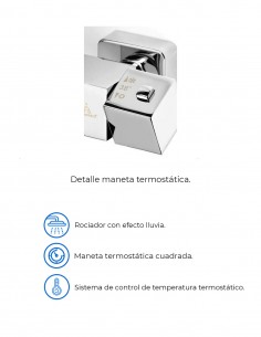 Columna termostática modelo TENERIFE de Aquassent 2