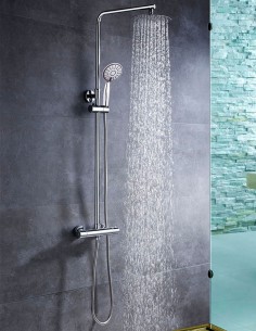 Columna ducha barra extensible ambiente