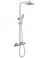 Columna ducha barra extensible termostática