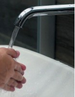 Grifería de empotrar lavabo salida agua