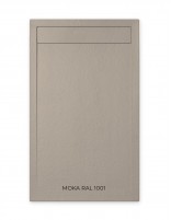 Plato ducha extraplano pizarra modelo PREMIO moka