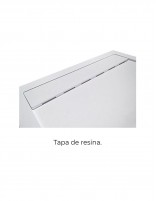 Plato ducha extraplano pizarra modelo PREMIO detalle tapa