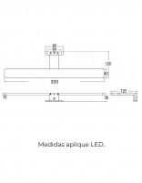 Aplique LED croquis
