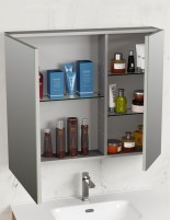 Espejo camerino baño abierto