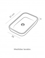 Lavabo de diseño croquis