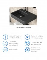 Encimera baño modelo EPSILON datos