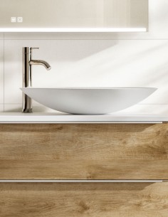 Lavabo ovalado para baño