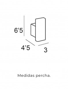 Perchero baño madera 2