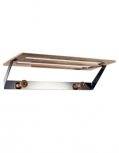 Toallero baño de madera