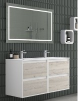 Mueble baño 120 cm modelo AZO decapé