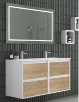 Mueble baño 120 cm modelo AZO gold