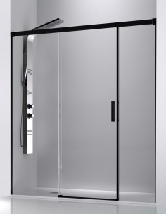 Mampara de ducha corredera central - SUGAR NEGRA de Kassandra