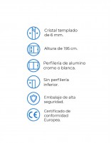 Mampara de ducha para personas mayores datos