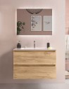 Mueble de baño suspendido modelo BEQUIA de Salgar