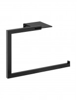 Toallero bidet baño modelo PLEXO negro de PyP