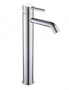 Grifo lavabo alto cromado monomando para lavabo LIKE de Aquassent