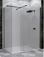 Mampara de ducha tres hojas fijas modelo PIGMALION de Seviban