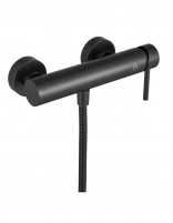 Grifo ducha negro efecto lluvia - LIKE de Aquassent