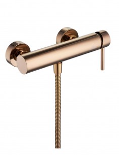 Grifo ducha oro rosa efecto lluvia - LIKE de Aquassent 2