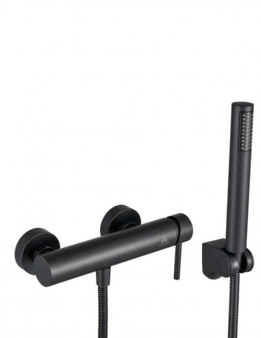 Grifo ducha negro efecto lluvia - LIKE de Aquassent