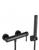 Grifo ducha negro efecto lluvia - LIKE de Aquassent