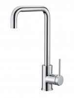 Grifo cocina caño curvo cromo  modelo LOIRA de Imex