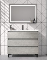 Mueble de baño patas negras icement