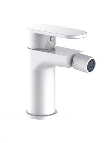 Grifería bidé blanco o negro  - AURA de Lluvibath