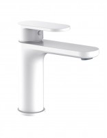 Grifería lavabo negro o blanco - AURA de Lluvibath