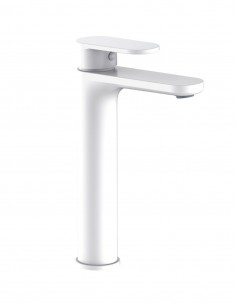 Grifería lavabo alto negro o blanco - AURA de Lluvibath 2