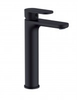 Grifería lavabo alto negro o blanco - AURA de Lluvibath