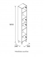 Columna baño Salgar croquis