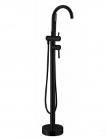 Grifería bañera exenta negra modelo Round de GME