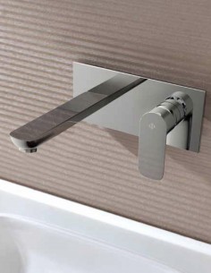 Grifo empotrado lavabo cromo modelo Cassio de GME ambiente