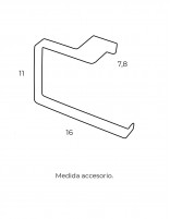 Anilla para bidé croquis