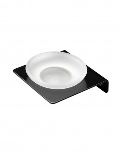 Jabonera negra modelo ARGOS de PyP