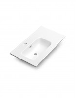 Lavabo desplazado 80 cm modelo ONIX izquierda