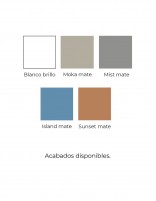 Auxiliar pequeño acabados lacados