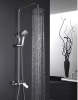 Columna ducha vista monomando cromo modelo Cassio de GME ambiente