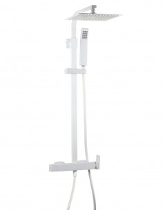 Columna ducha vista blanca modelo Inverter C de GME