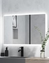 Espejo de baño retroiluminado  modelo Kayra de Genexia