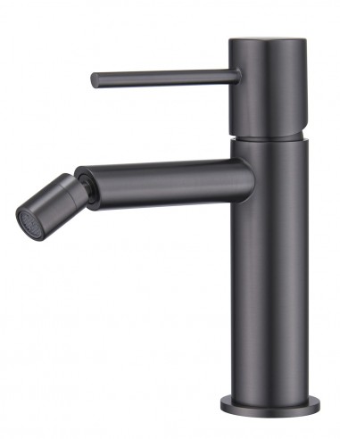 Grifo para bidé black gun metal modelo Monza de Imex
