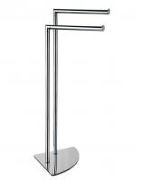 Toallero de pie modelo AC-240 con doble barra de PyP