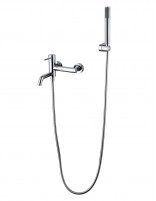 Kit grifería bañera y ducha cromo modelo Monza de Imex